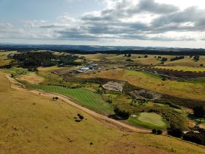 Kauri Cliffs 11th Aerial Side